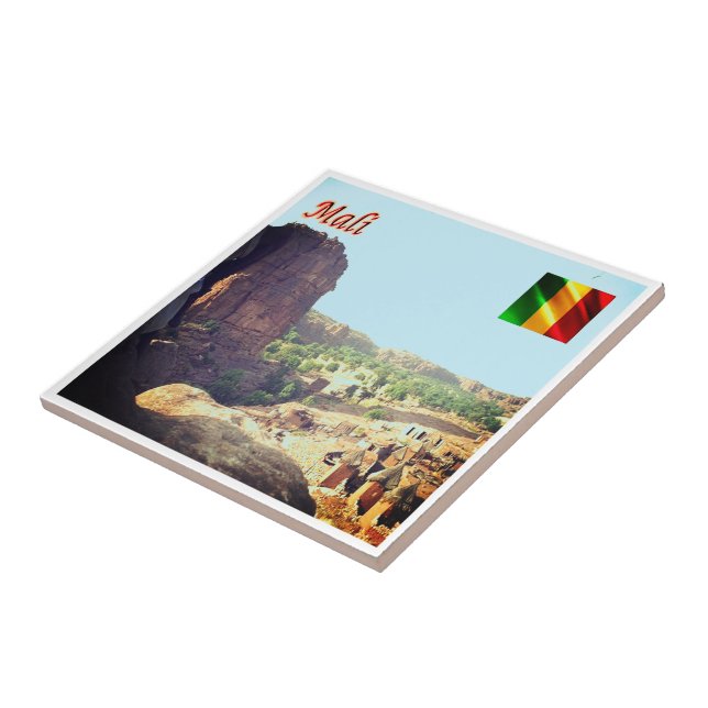Carreau zML005 MALI, Begnimatou, Afrique, (Côté)