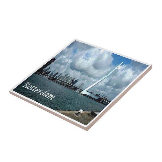 Carreau zNL013 ROTTERDAM, Pays-Bas, Europe, (Côté)