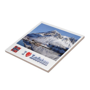 Carreau zNO063 SILDPOLLNESET, Lofoten, Norvège,