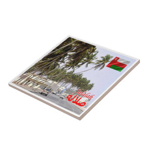 Carreau zOM007 SALALAH, Oman, Asie,