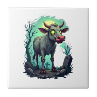 Carreau Zombie Cow Apocalypse