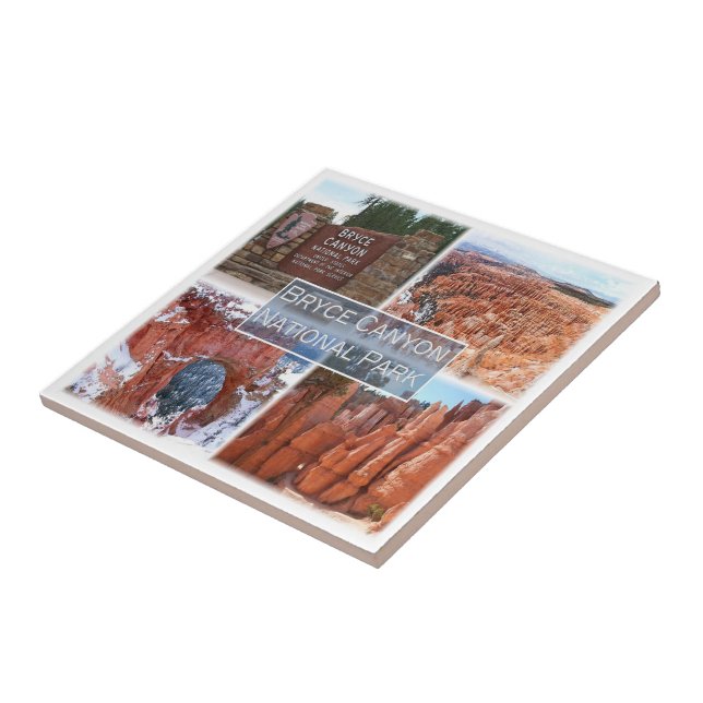 Carreau zUS042 BRYCE CANYON N.P. Utah, America, (Côté)