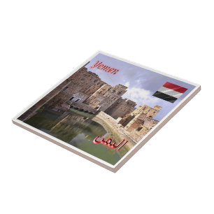 Carreau zYE010 YEMEN, Panorama, Asie,