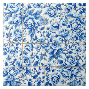 carreaux à roses à profusion