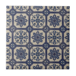 Carreaux azulejos bleu portugais