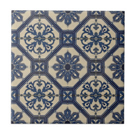 Carreaux azulejos bleu portugais