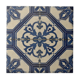 Carreaux azulejos bleu portugais