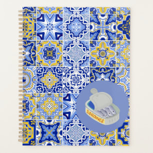 Carreaux bleus et sardines