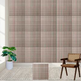 Carreaux Brown et blancs À damiers