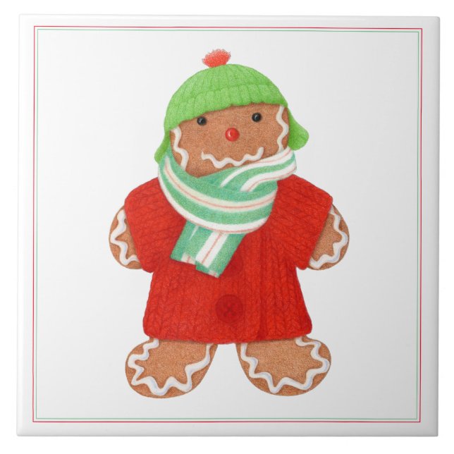 CARREAUX CÉRAMIQUES 6x6 Gingerbread Laineux (Devant)