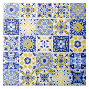 Carreaux de céramique à motif de carreaux portugai