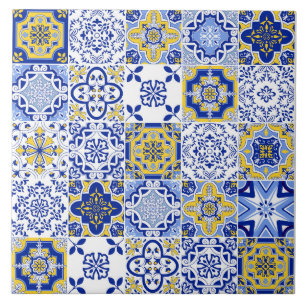 Carreaux de céramique à motif de carreaux portugai