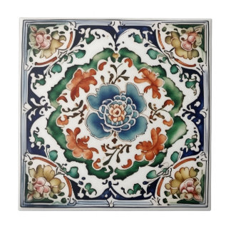 Carreaux de céramique Art nouveau vintage
