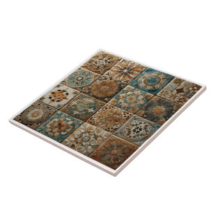 Carreaux De Céramique Artistique Avec Des Dessins 