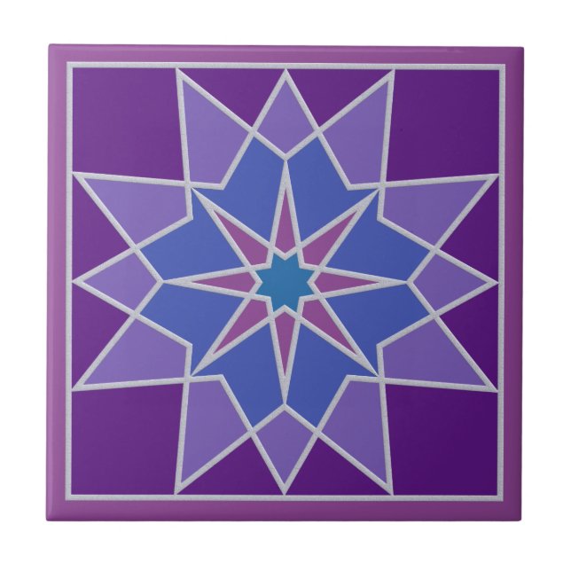 Carreaux de céramique de motif de mosaïque (Devant)