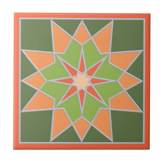 Carreaux de céramique de motif de mosaïque (Devant)