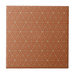 Carreaux de céramique de motif géométrique