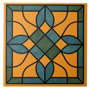 Carreaux de céramique de style verre décoratif