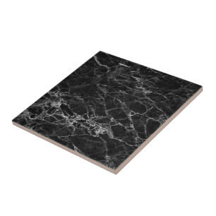 Carreaux de céramique en marbre noir