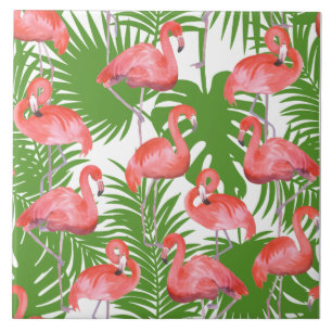 Carreaux de céramique Flamants roses