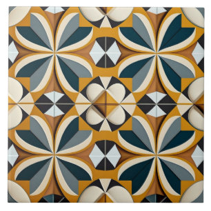 Carreaux de céramique géométrique contemporains