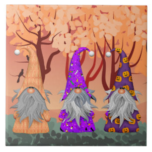 Carreaux de céramique Halloween Gnomes