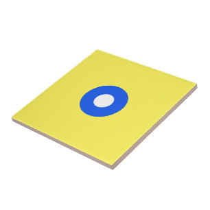 Carreaux de céramique jaune