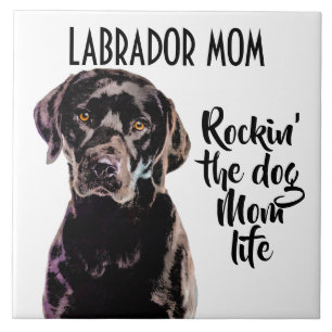 Carreaux de céramique Labrador Maman