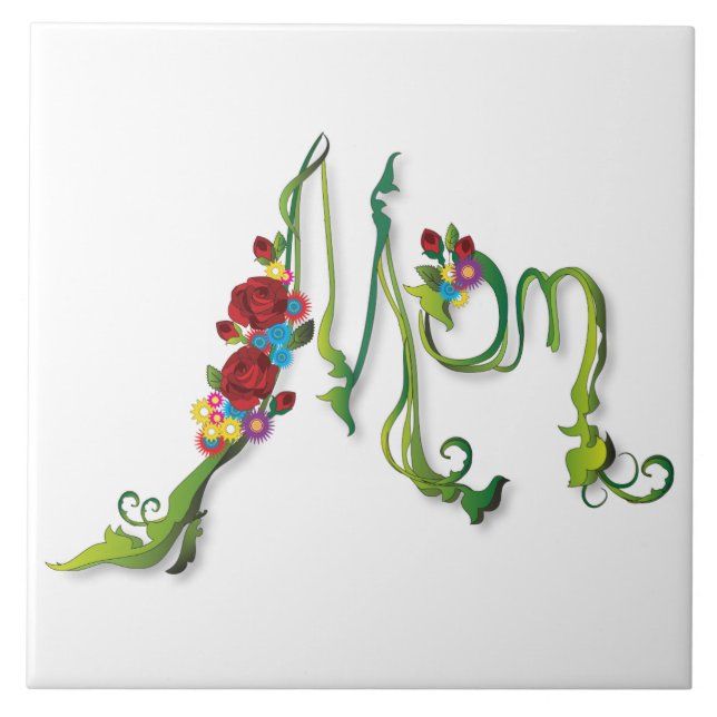 Carreaux de céramique maman (Devant)