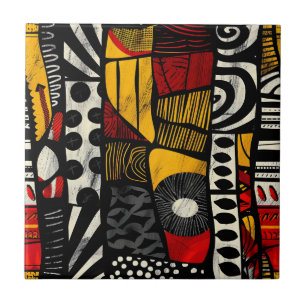 Carreaux de céramique Motif Tribal Africain