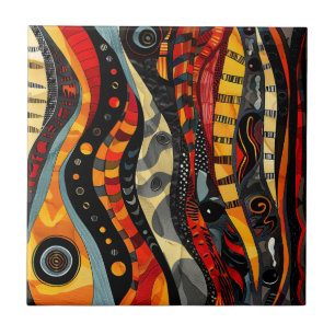 Carreaux de céramique Motif Tribal Africain