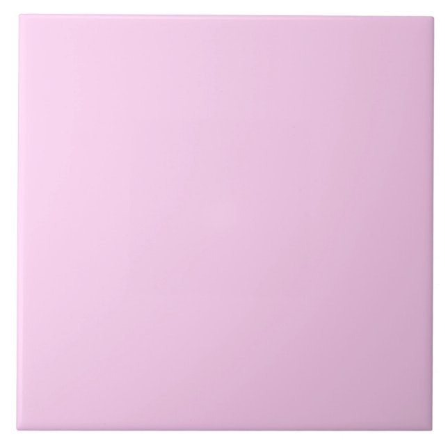 Carreaux de céramique rose Pastel cool. (Devant)