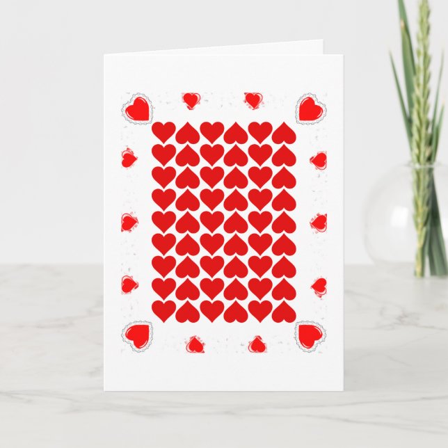 Carreaux de coeur et carte Ballons (Devant)