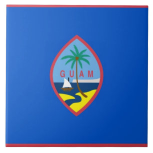 Carreaux de drapeau de Guam