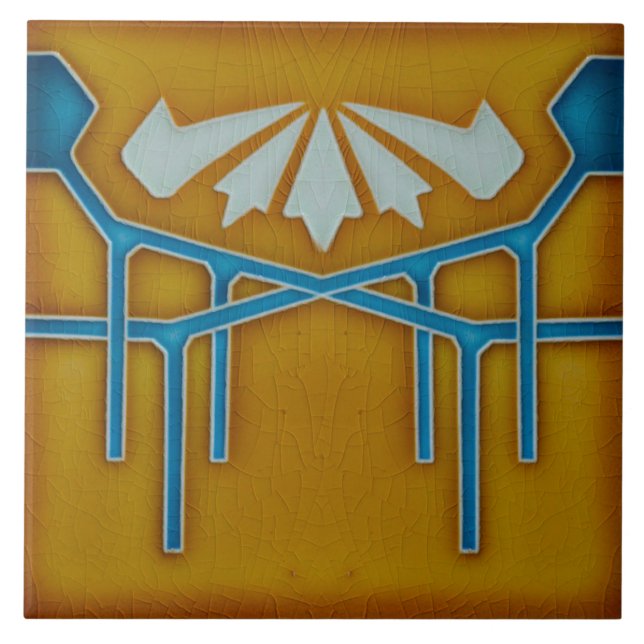 Carreaux de faïence Art Nouveau (Devant)