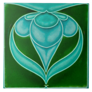 Carreaux de faïence Art Nouveau