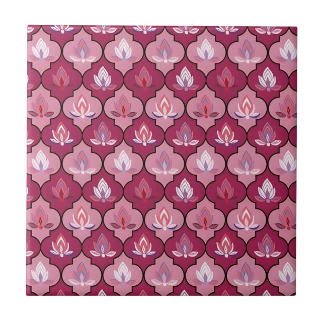 Carreaux de framboise vintages (Devant)