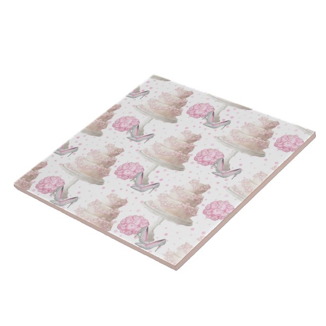Carreaux de gâteau mariage (Côté)