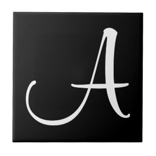Carreaux de lettre noire