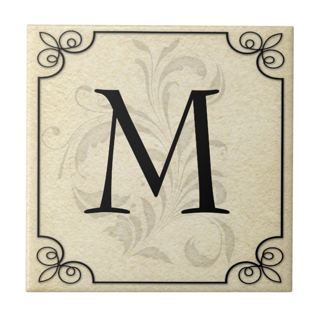 Carreaux de lettres personnalisées - Mot de nom dé (Devant)