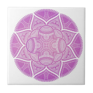 carreaux de mandala colorés