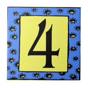 Carreaux de métro Blue Frame Stations 4 Quatre