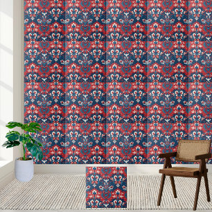 Carreaux de motifs floraux scandinaves