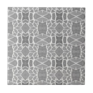 Carreaux de pierre blanche grise Mosaïque Motif