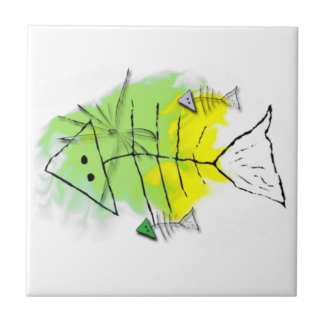 Carreaux de poisson primitifs (Devant)