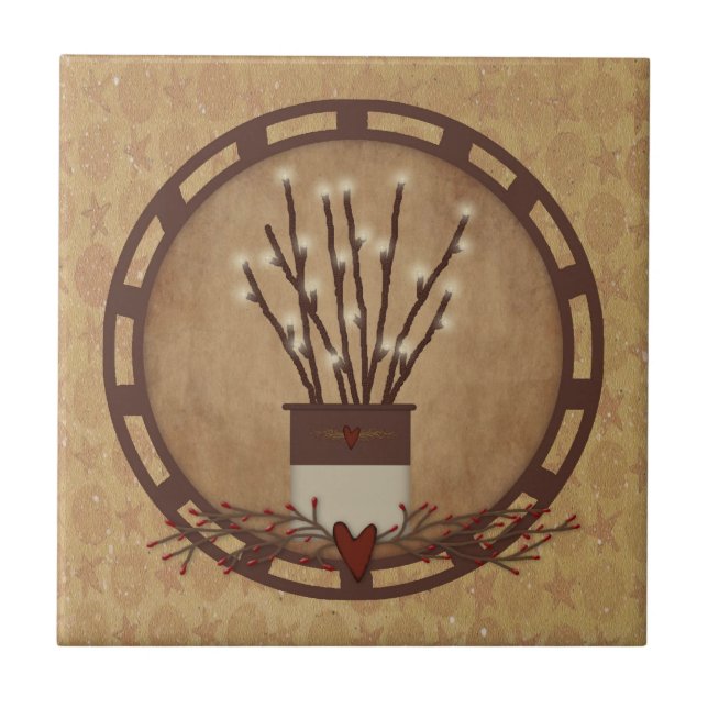 Carreaux d'éclairage de la branche (Devant)