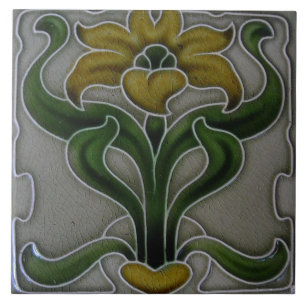 Carreaux décoratifs Art Déco Vintage