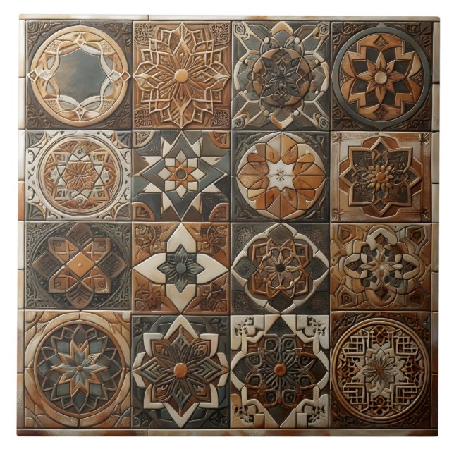 Carreaux décoratifs complexes (Devant)