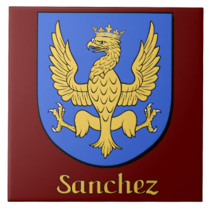 Carreaux décoratifs du Bouclier familial Sanchez