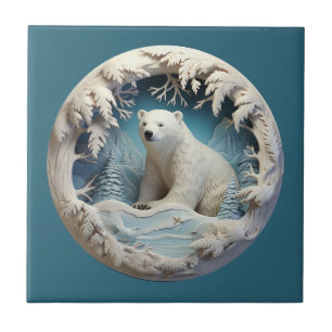 Carreaux d'ours polaires